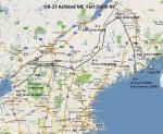 FSX Flight Plan for OB-27 Ashland ME and Fort Drum NY